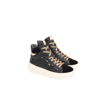 NERO GIARDINI TRAINERS IN BLACK