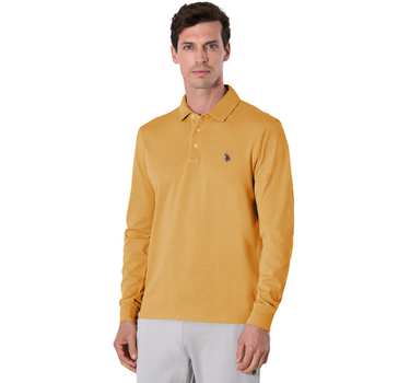 US POLO LONG SLEEVE POLO SHIRT