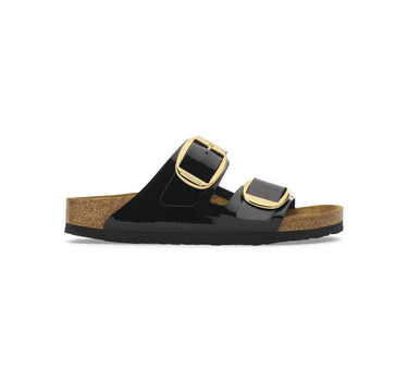 BIRKENSTOCK ARIZONA BIG BUCKLE BIRKO-FLOR PATENT NARROW FIT