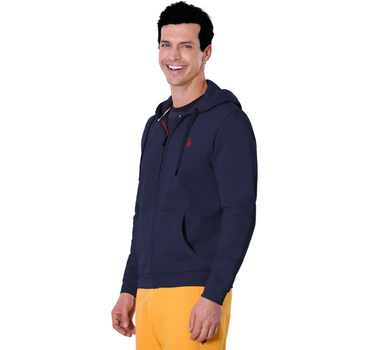 US POLO ESSENTIAL FULL ZIP HOODIE