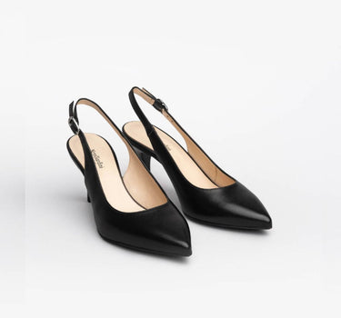 NERO GIARDINI LEATHER PUMPS BLACK