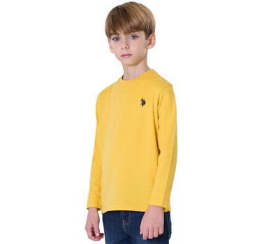 US POLO BOYS LONG SLEEVE SHIRT