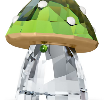 SWAROVSKI HOLIDAY CHEERS GREEN MUSHROOM