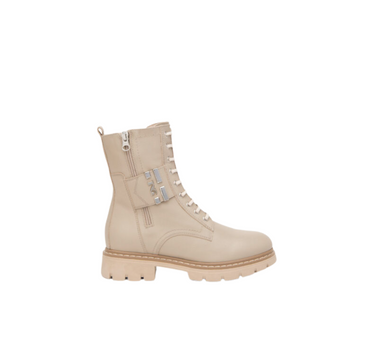 NERO GIARDINI ANKLE BOOTS IN NUDE