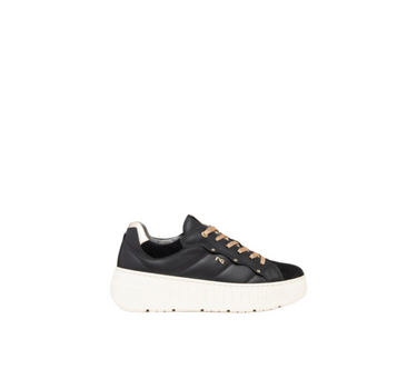 NERO GIARDINI TRAINERS IN BLACK