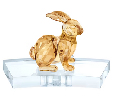 SWAROVSKI CHINESE ZODIAC RABBIT IN GOLD