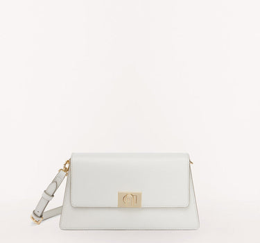 FURLA ZOE SHOULDER BAG IN WHITE