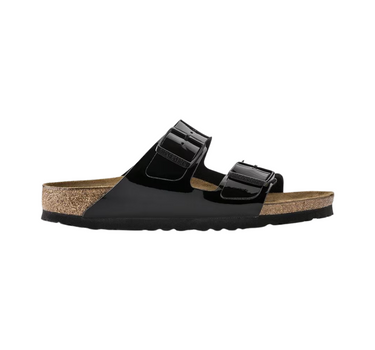 BIRKENSTOCK ARIZONA BIRKO-FLOR PATENT NARROW FIT
