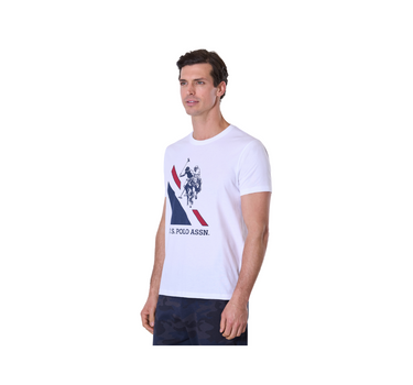 US POLO ASSN MEN T-SHIRT WITH LOGO