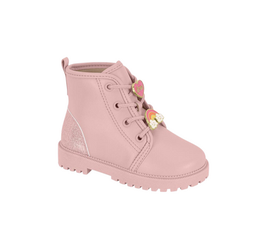 MOLEKINHA GIRLS ANKLE BOOTS WITH RAINBOW CHARMS
