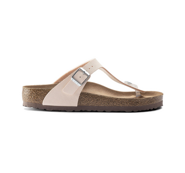 BIRKENSTOCK GIZEH EARTHY VEGAN BIRKO-FLOR WIDE FIT