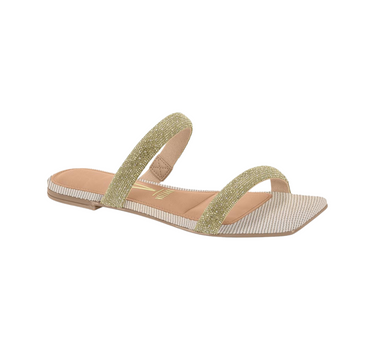 VIZZANO WOMEN SQUARE TOE SLIDERS