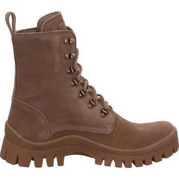PANAMA JACK LACE UP LEATHER BOOTS WITH LEATHER LINING IN BROWN