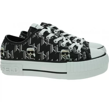 KARL LAGERFELD KAMPUS MAX SNEAKERS IN BLACK