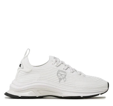 KARL LAGERFELD LUX FINESSE SNEAKERS IN WHITE